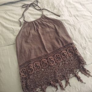 URBAN OUTFITTERS Crochet Tank Top